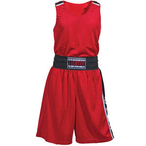Fighter Boxarset (linne + shorts) röd/svart