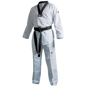 Adidas Taekwondodräkt WTF Dobok Adi-Fighter svart krage