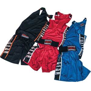 Fighter Boxarset (linne + shorts) svart/orange