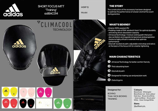 Adidas Focus Mitt Svart/Guld