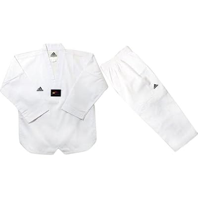 Adidas Adi-Club Taekwondo vit krage WTF