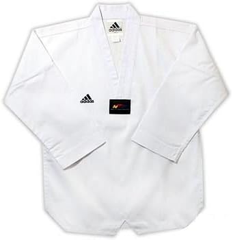 Adidas Adi-Club Taekwondo vit krage WTF