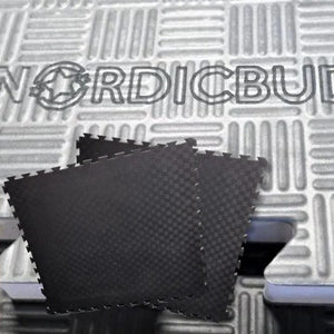 Nordic Budo Pusselmatta Grå/Svart 23mm 1x1m, 20-pack