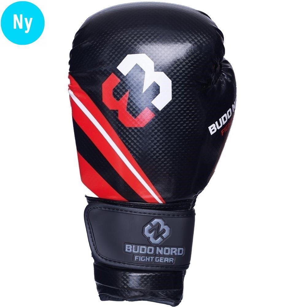 Budo Nord Fightgear Boxhandskar Hook Svart/Röd/Vit