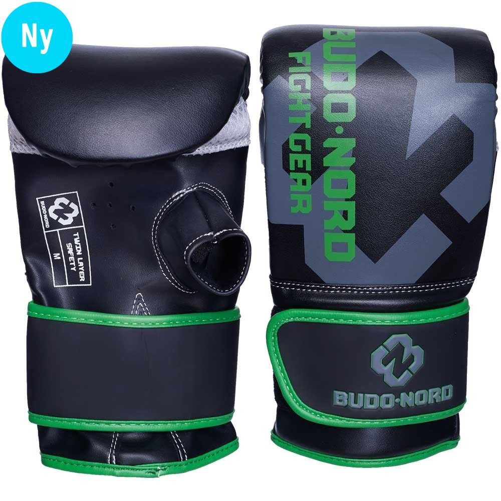 Budo-Nord Fight Gear Säckhandske Speed Svart/grön