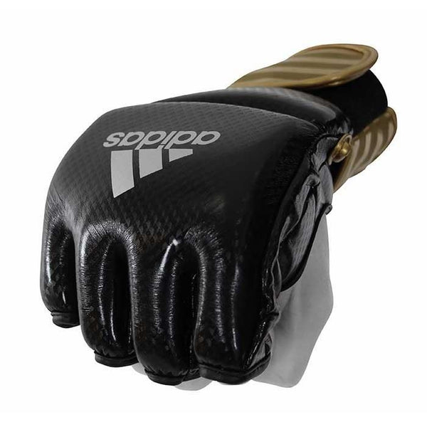 ADIDAS MMA SPEED FIGHT GLOVES GOLD/SILVER