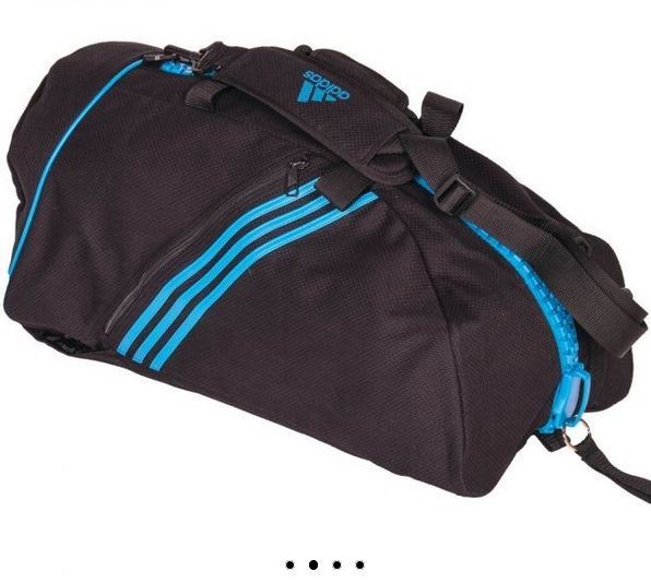 Adidas 2 i 1 träningsväska av gi-tyg