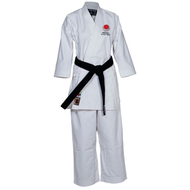 Budo-Nord Karatedräkt JKA brodyr Slim fit Kata Premium