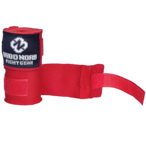 Buddo-Nord Fight Gear Boxarlinda Elastisk Röd