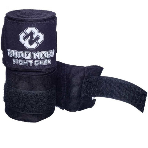 Budo-Nord Fight Gear Boxarlinda elastisk svart