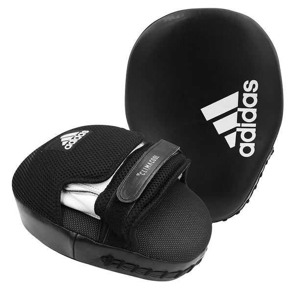 Adidas Curved Punch Mitt svart/vit/silver