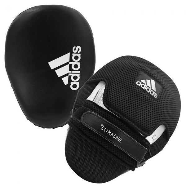 Adidas Curved Punch Mitt svart/vit/silver